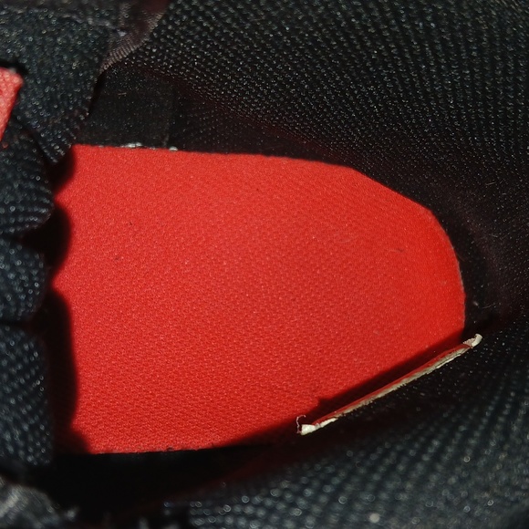 Nike Dunk High Premium ,Hot Lava,Rec Splatter,Black Bred (2009) Mens Size-12 - Picture 10 of 12